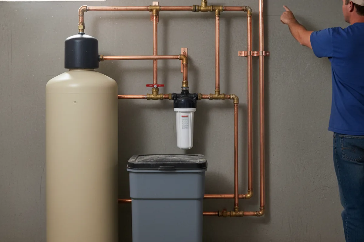 Whole-house water treatment system installed in Orange Park